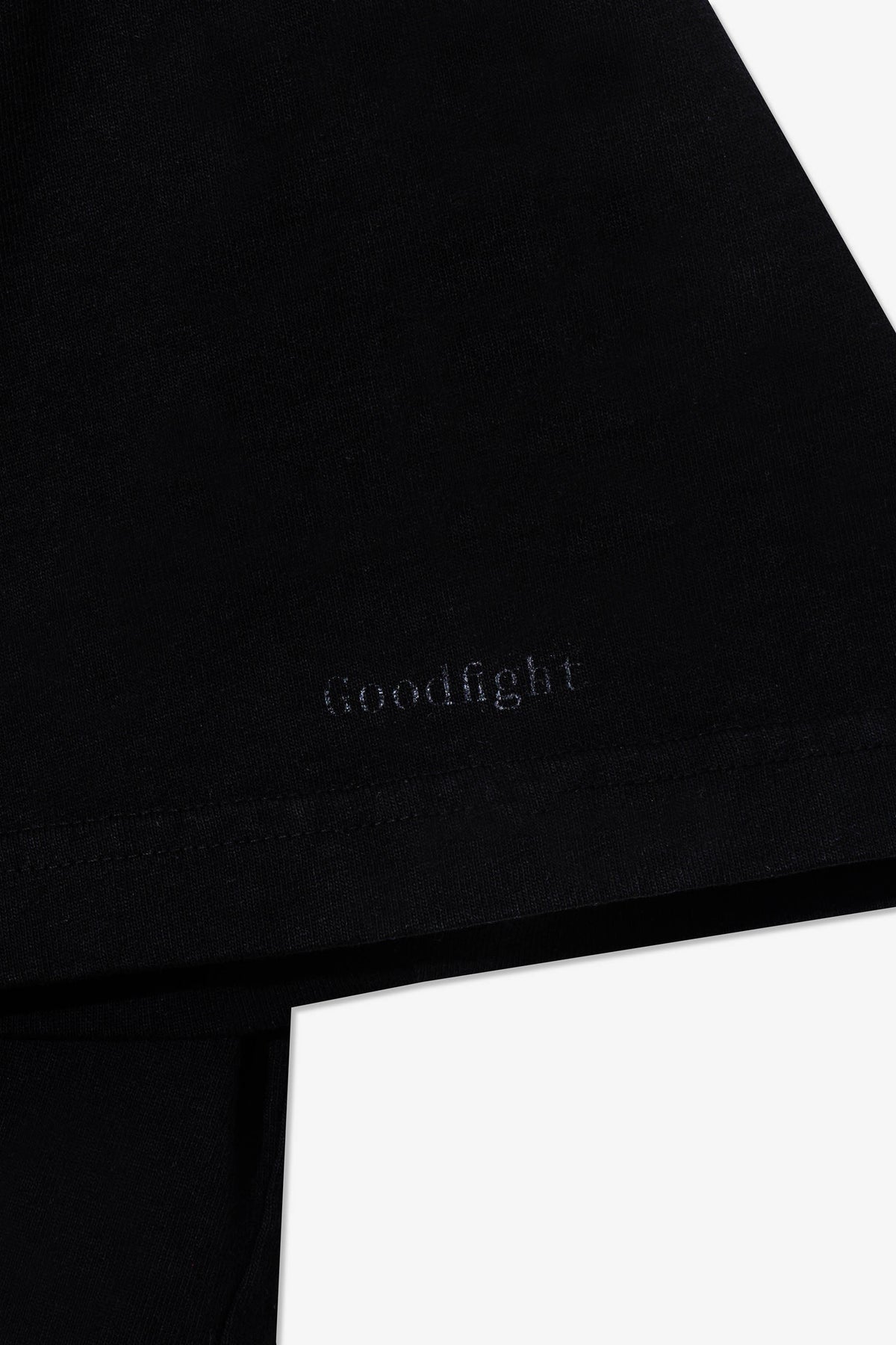 Goodfight Sleeve Logo Tee Black