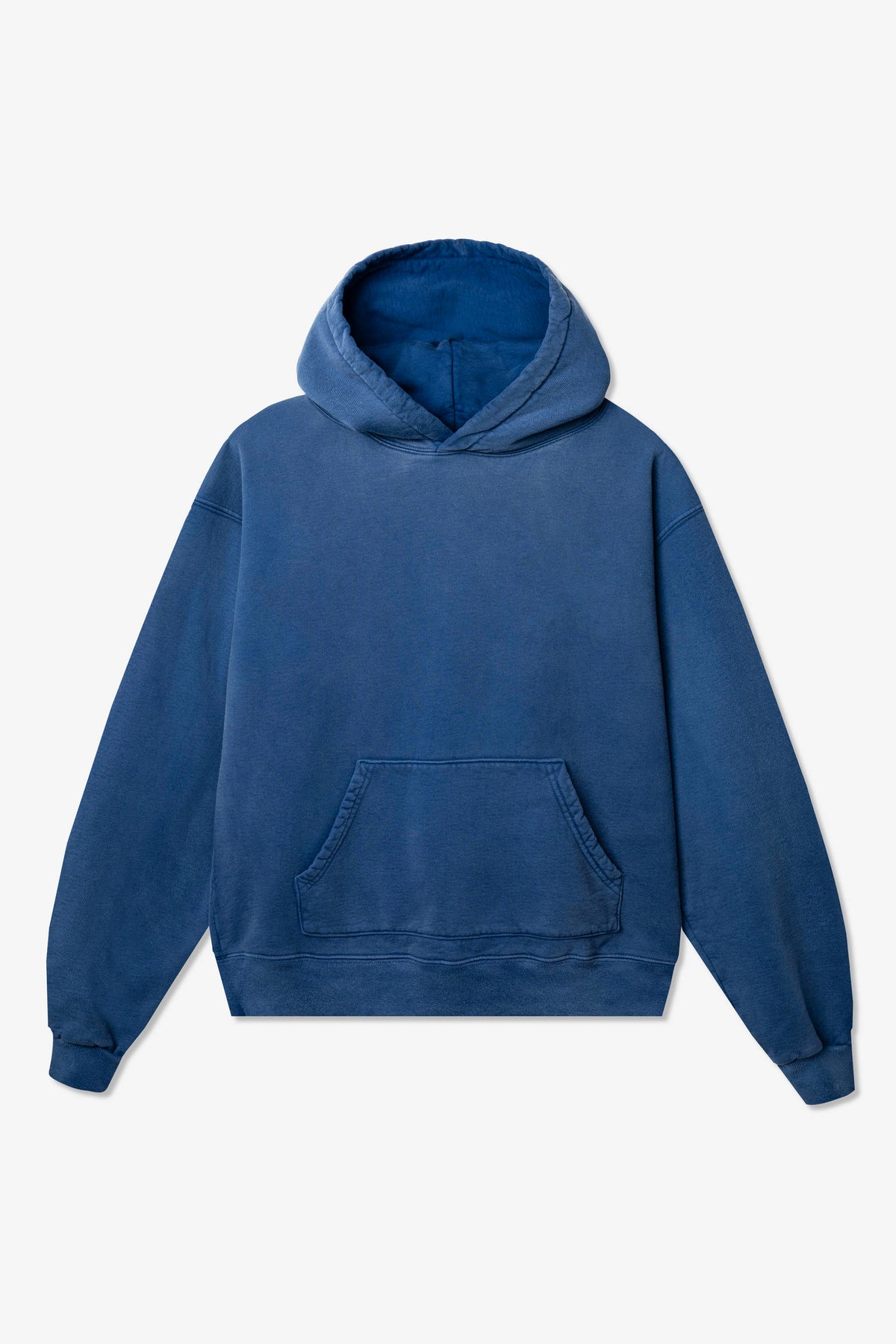 Goodfight Collegiate Logo Happy Hour Hooded Sweatshirt Blue