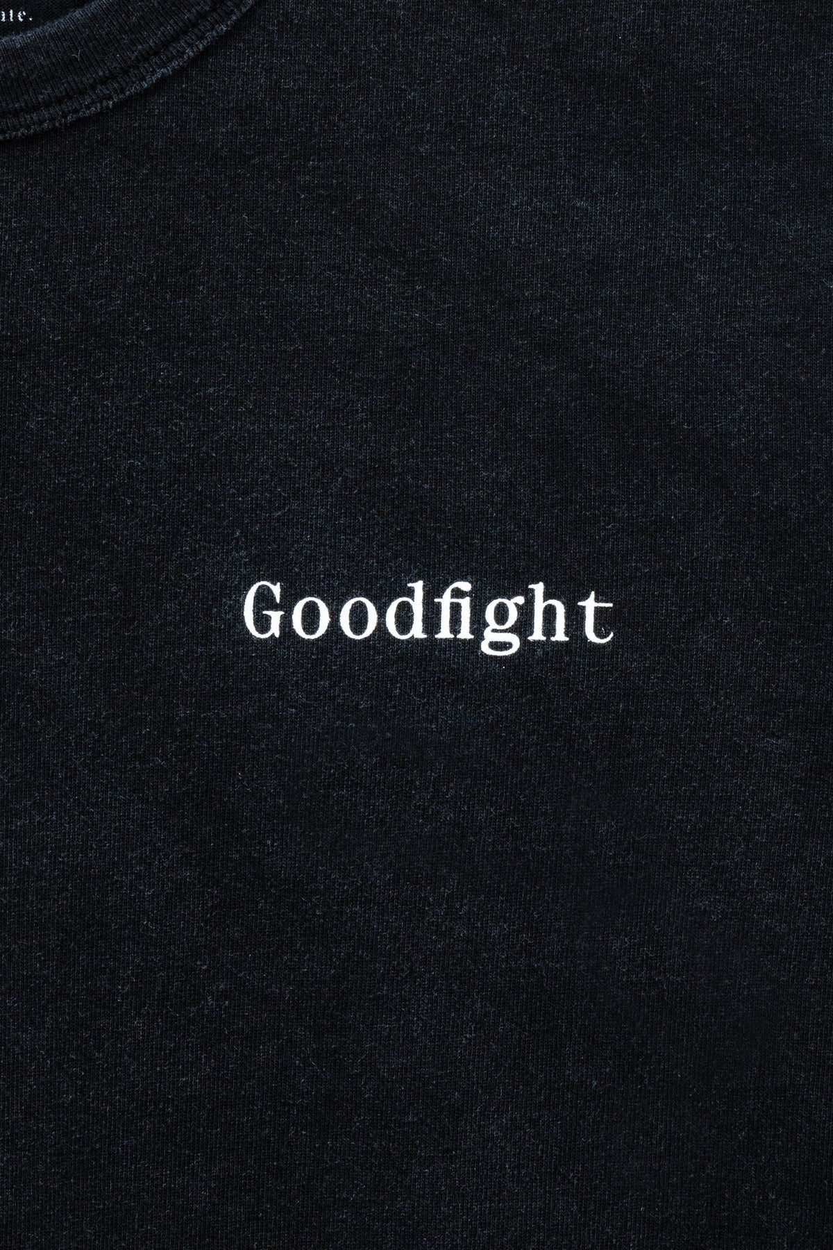 Goodfight Classic Logo Four Seasons Tee Black