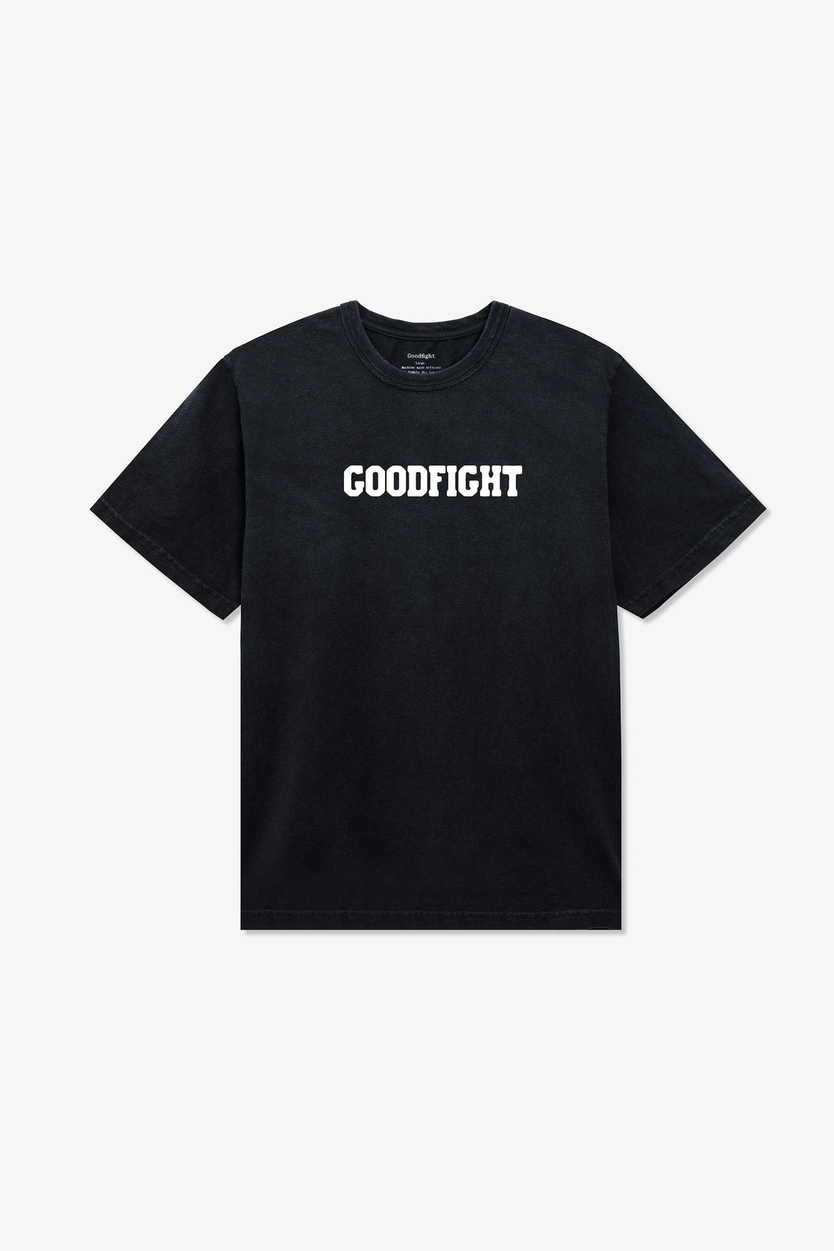 Goodfight Collegiate Logo Four Seasons Tee Black