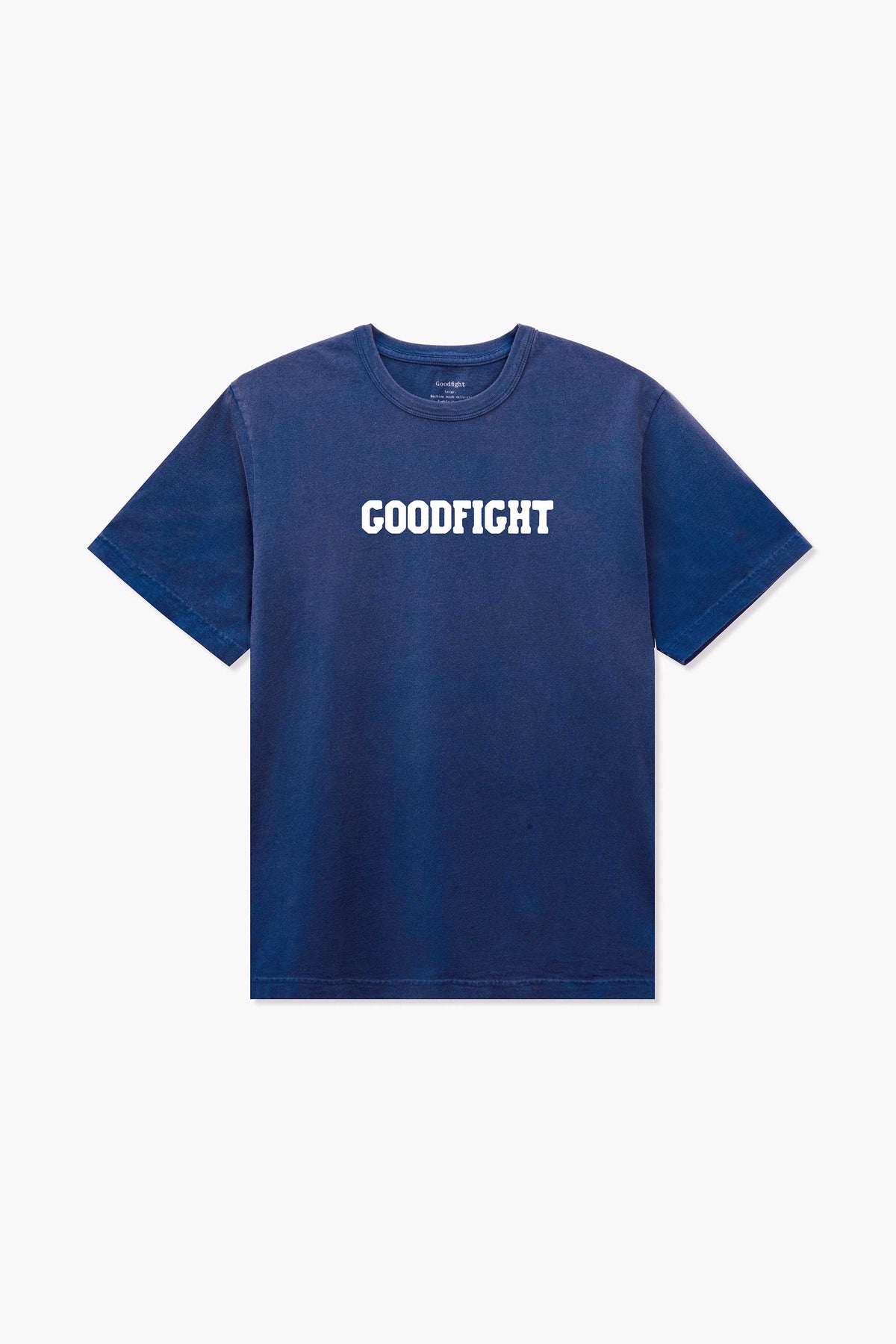 Goodfight Collegiate Logo Four Seasons Tee Blue