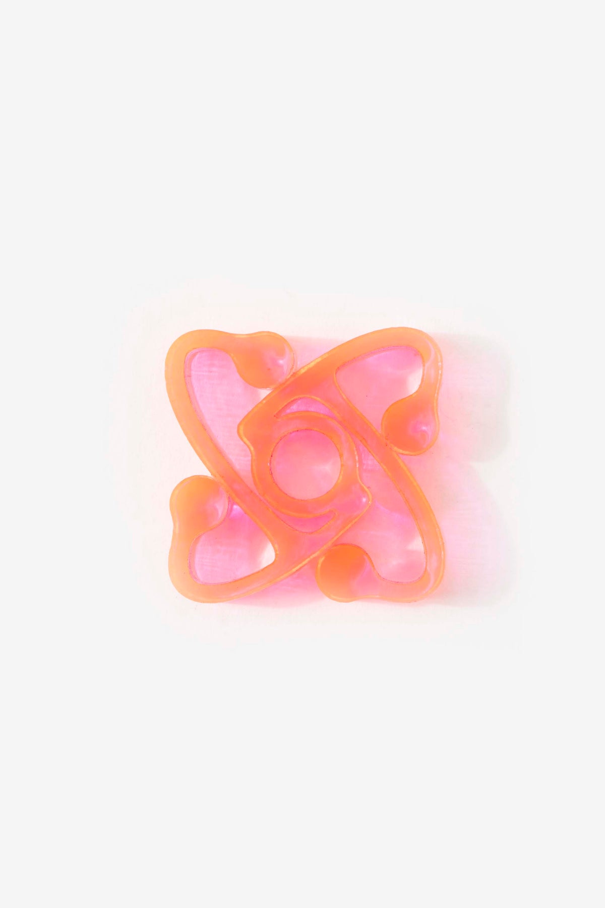 Goodfight Atom Logo 45 Record Adapter Pink