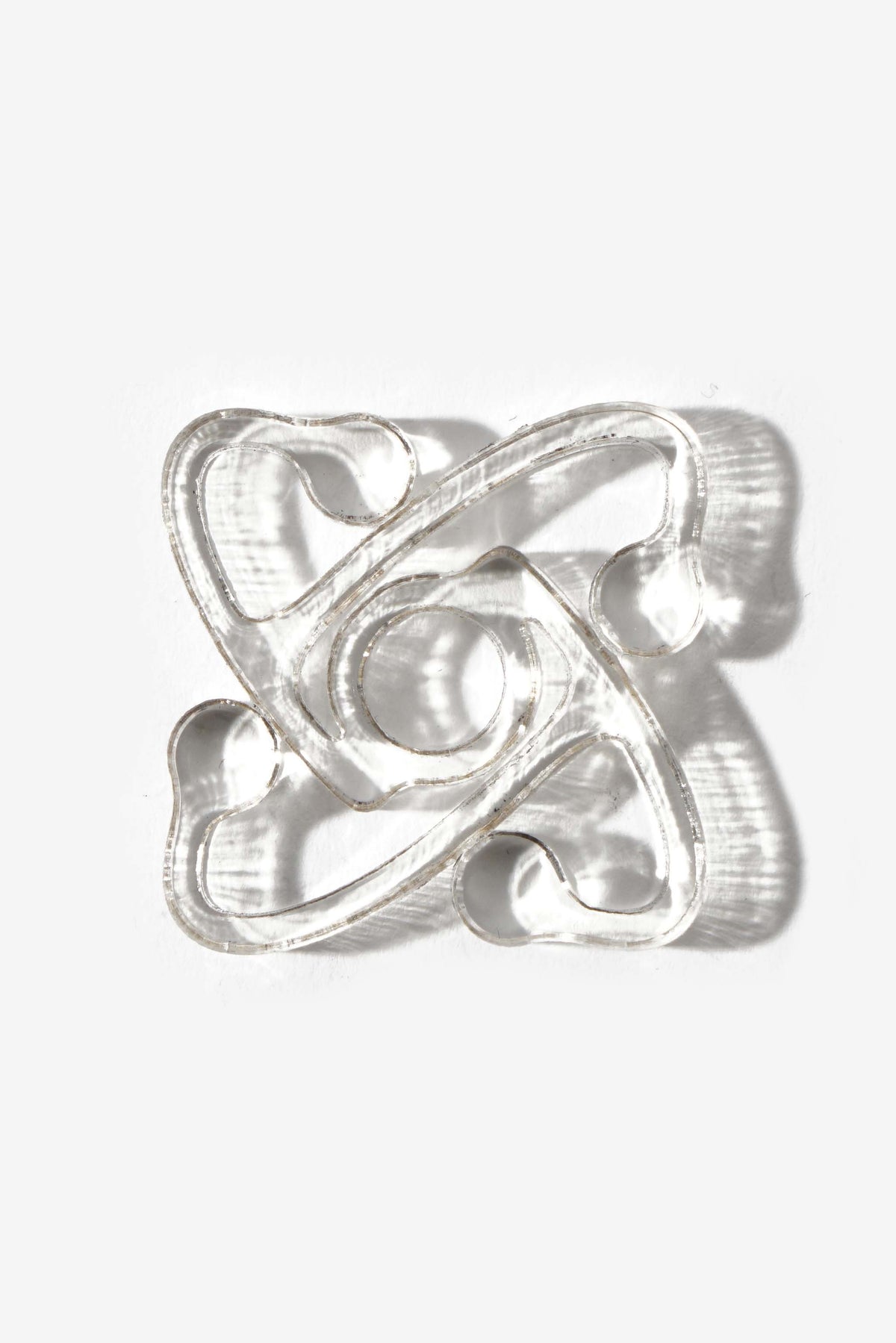 Goodfight Atom Logo 45 Record Adapter Clear
