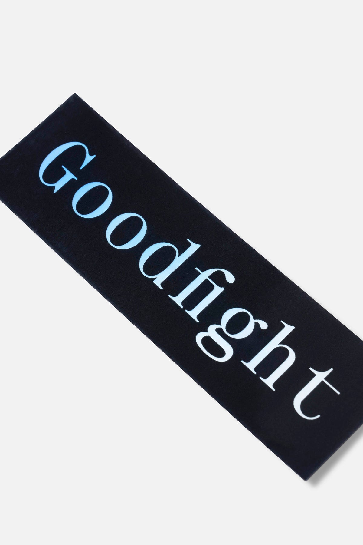 Goodfight Core Logo Phone Case Bumper Sticker Holographic Black