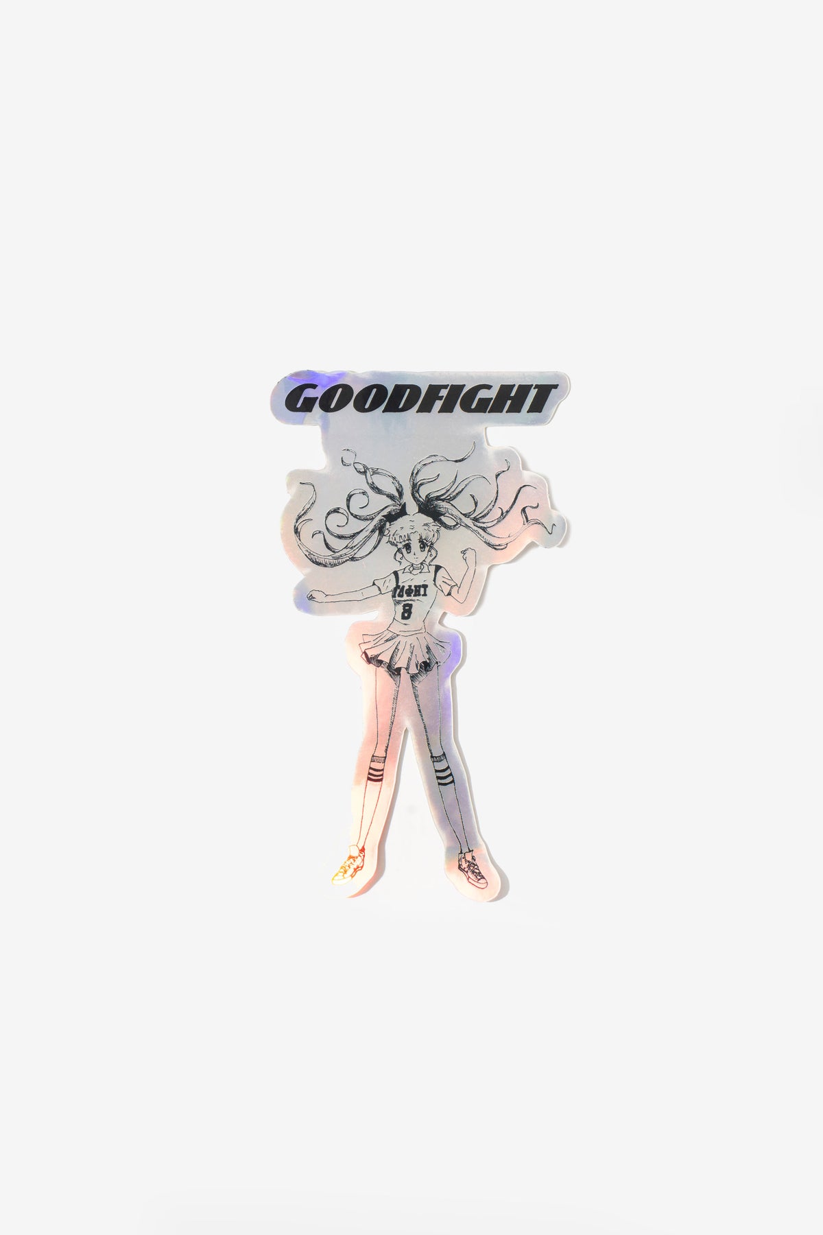 Power Girl Sticker Holographic