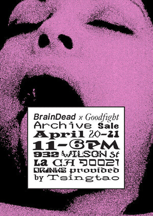 Brain Dead x Goodfight Archive Sale