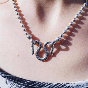 Good Art Hlywd x Goodfight Clasp & Ball Necklace - Lauren