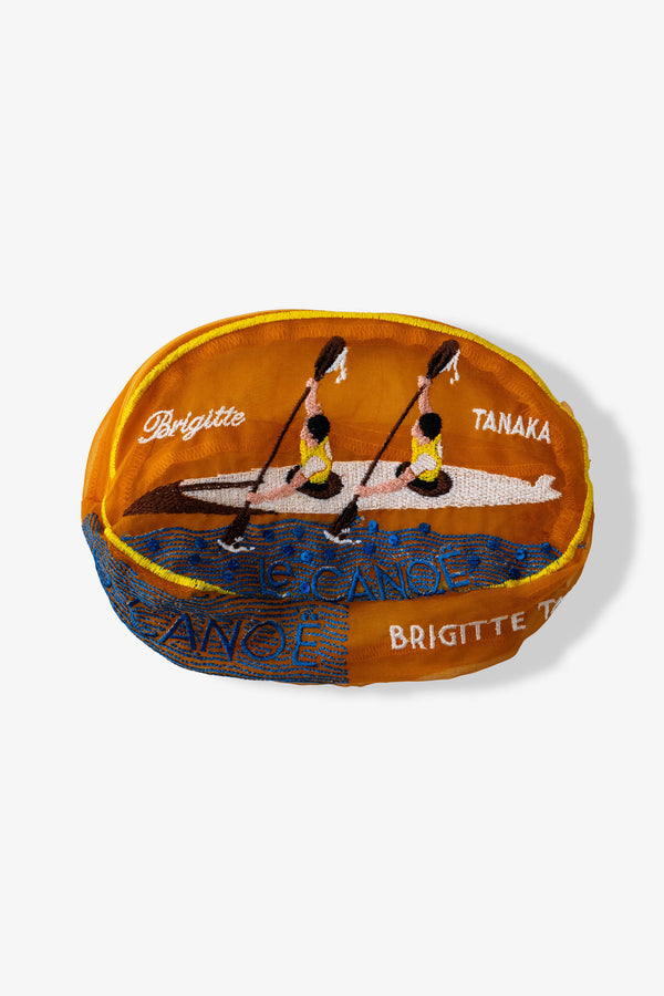 Brigitte Tanaka "Sac Jo Canoe" 2024 Paris Olympics Organza Pouch