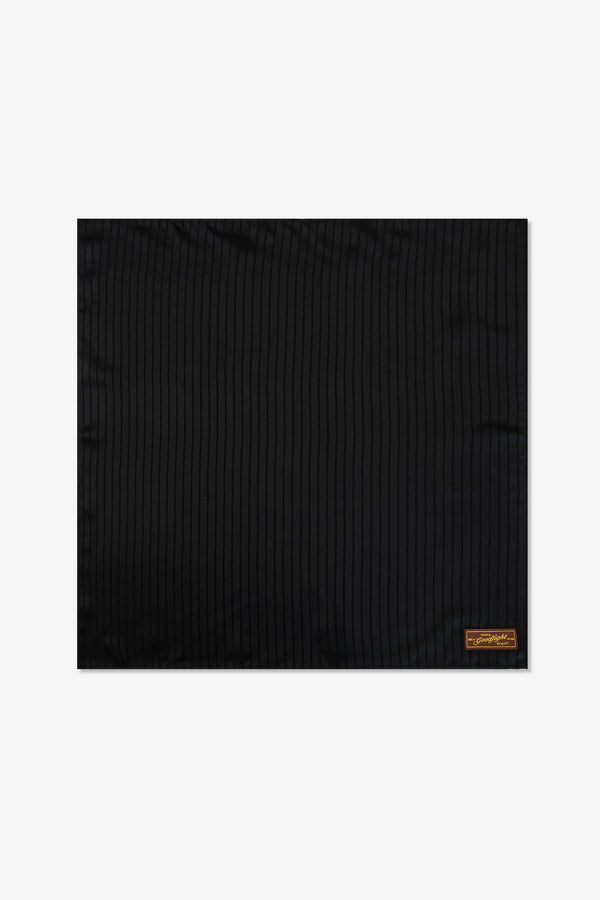 Classic Bandana Black Pinstripe