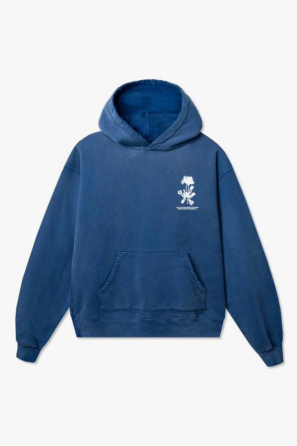 Venus Logo Happy Hour Hooded Sweatshirt Blue