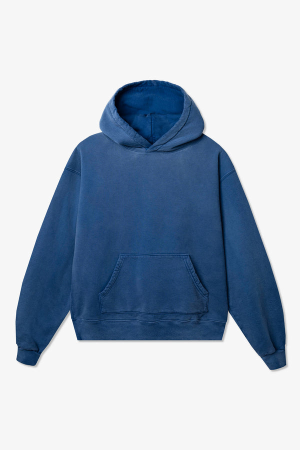 Collegiate Logo Happy Hour Hooded Sweatshirt Blue