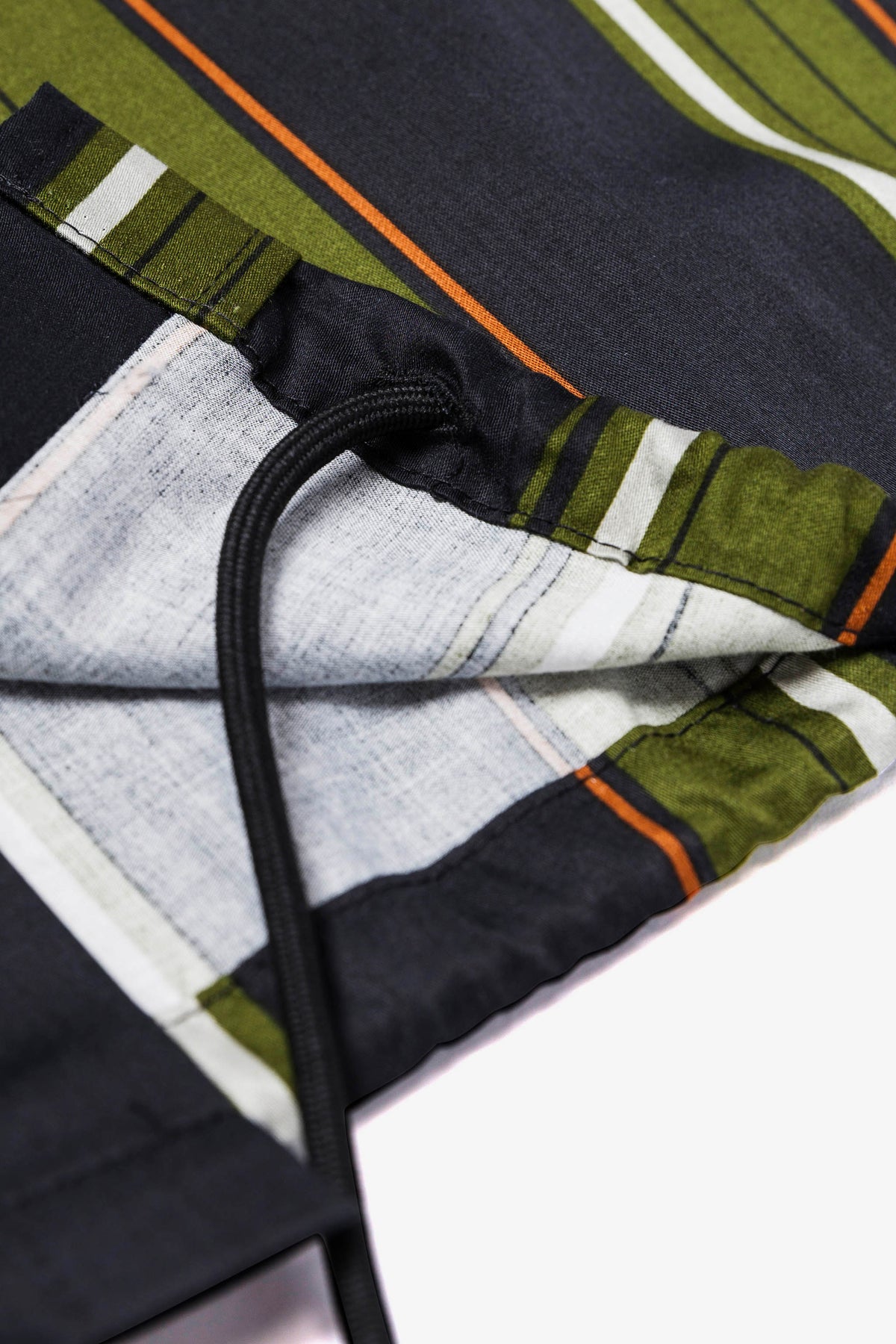 Goodfight x A&P Sleep Armor Pajama Shirt Green Stripe