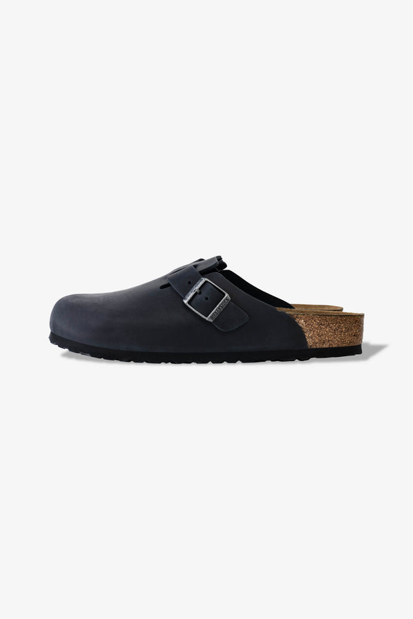 Birkenstock Boston Oiled Leather Black