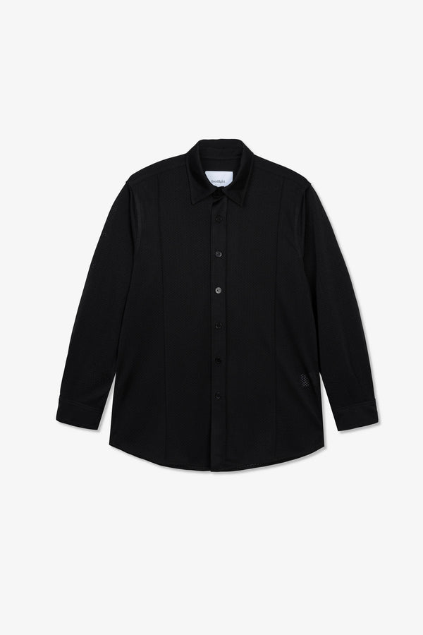 Proper Top LS Shirt Mesh Black