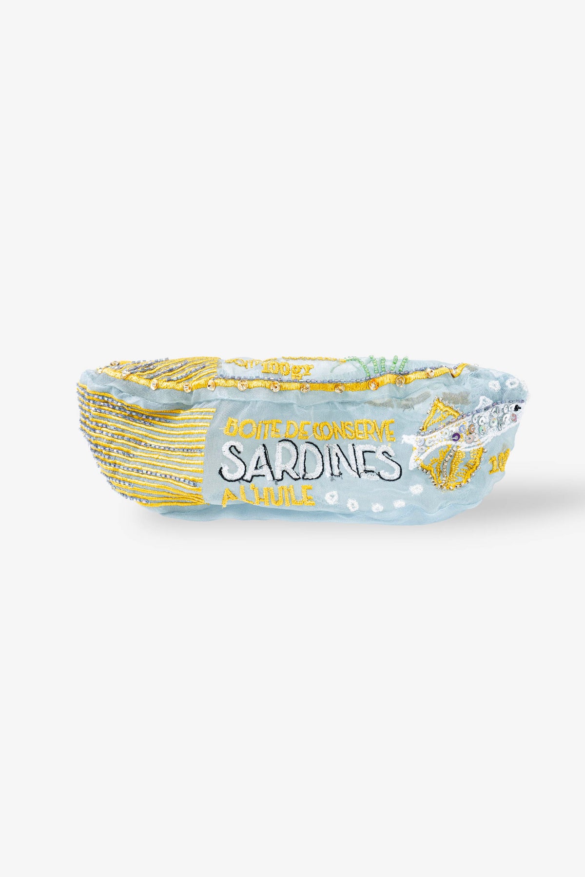 Brigitte Tanaka Sardine Haute Couture Organza Pouch