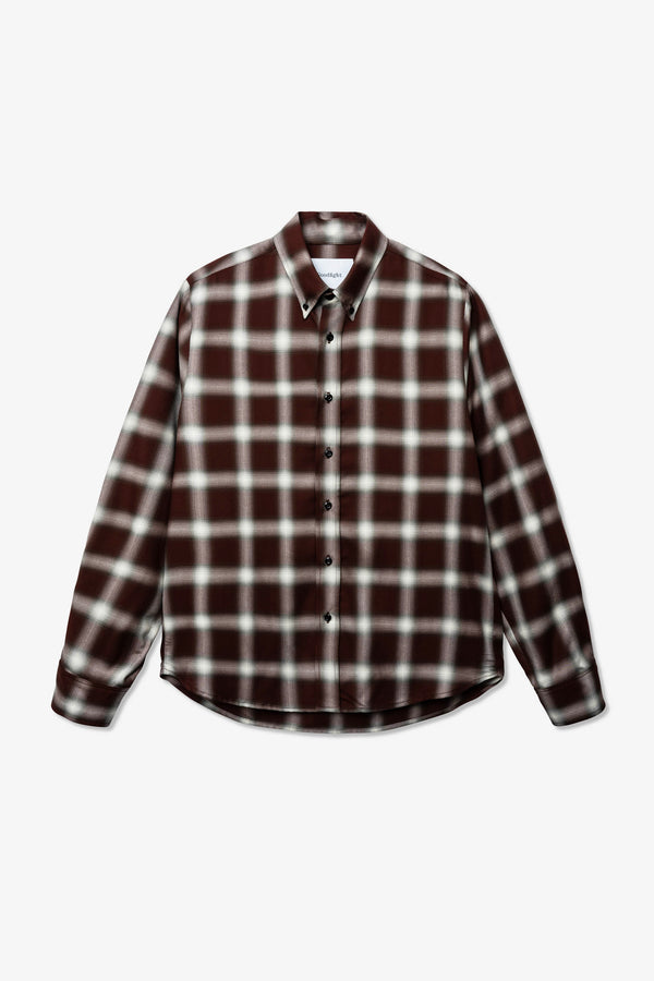 Elysian Shirt Brown Plaid