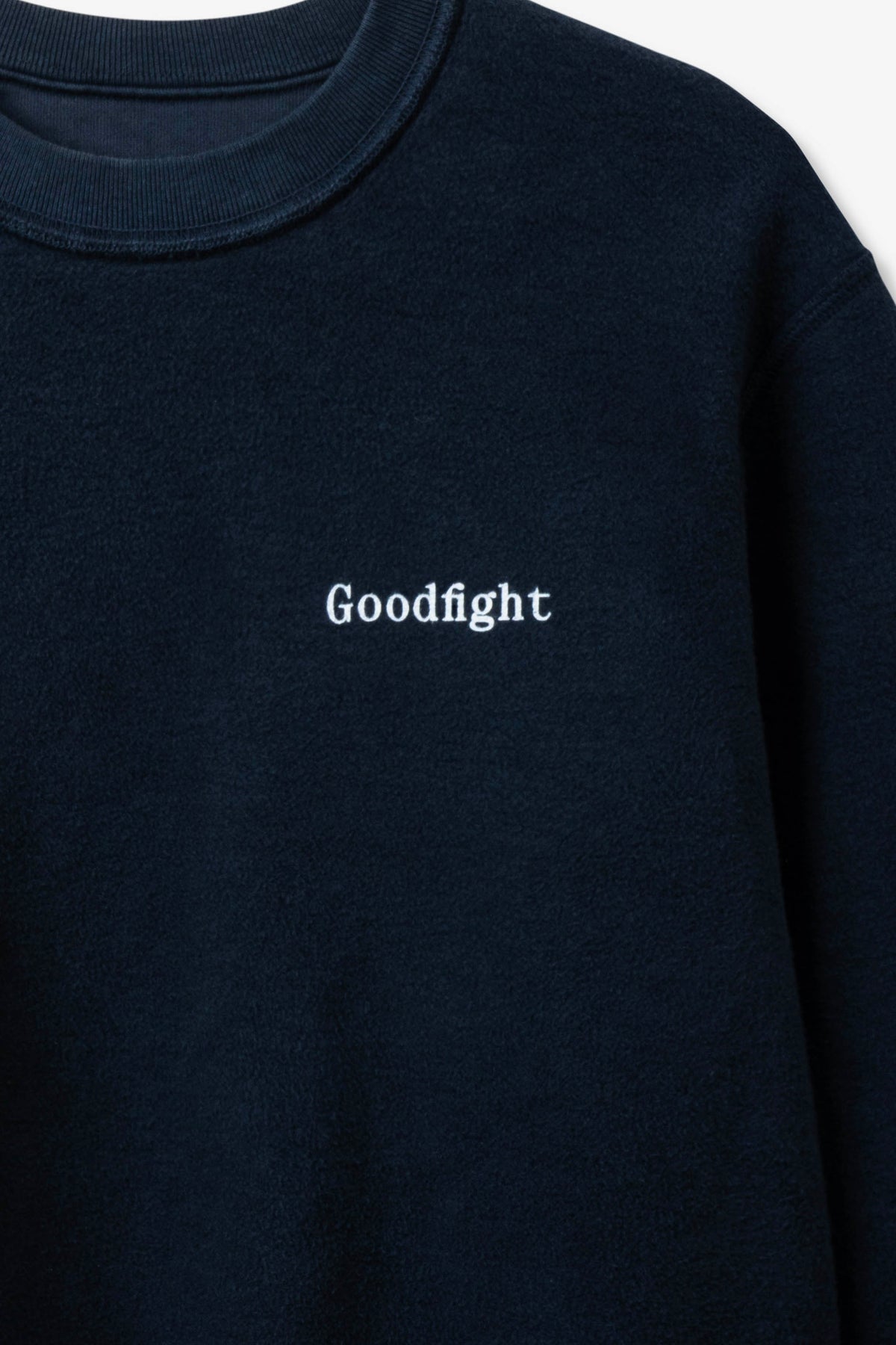 Goodfight Lakeside Pullover Reversible Sweatshirt Navy