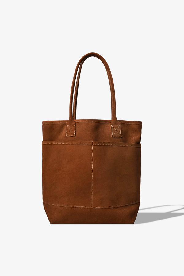 Good Tote Leather Nubuck Brown