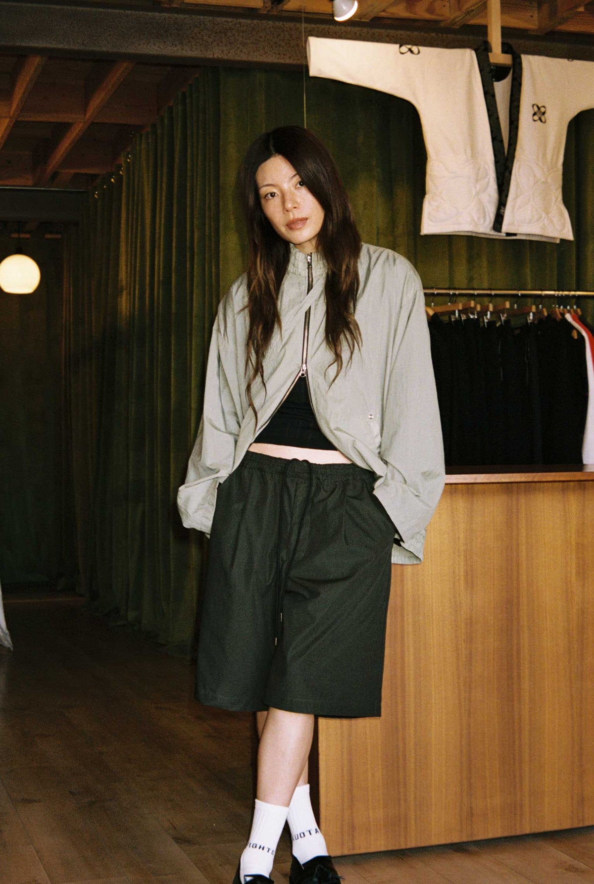 Goodfight Ian Short Cotton Weathercloth Green