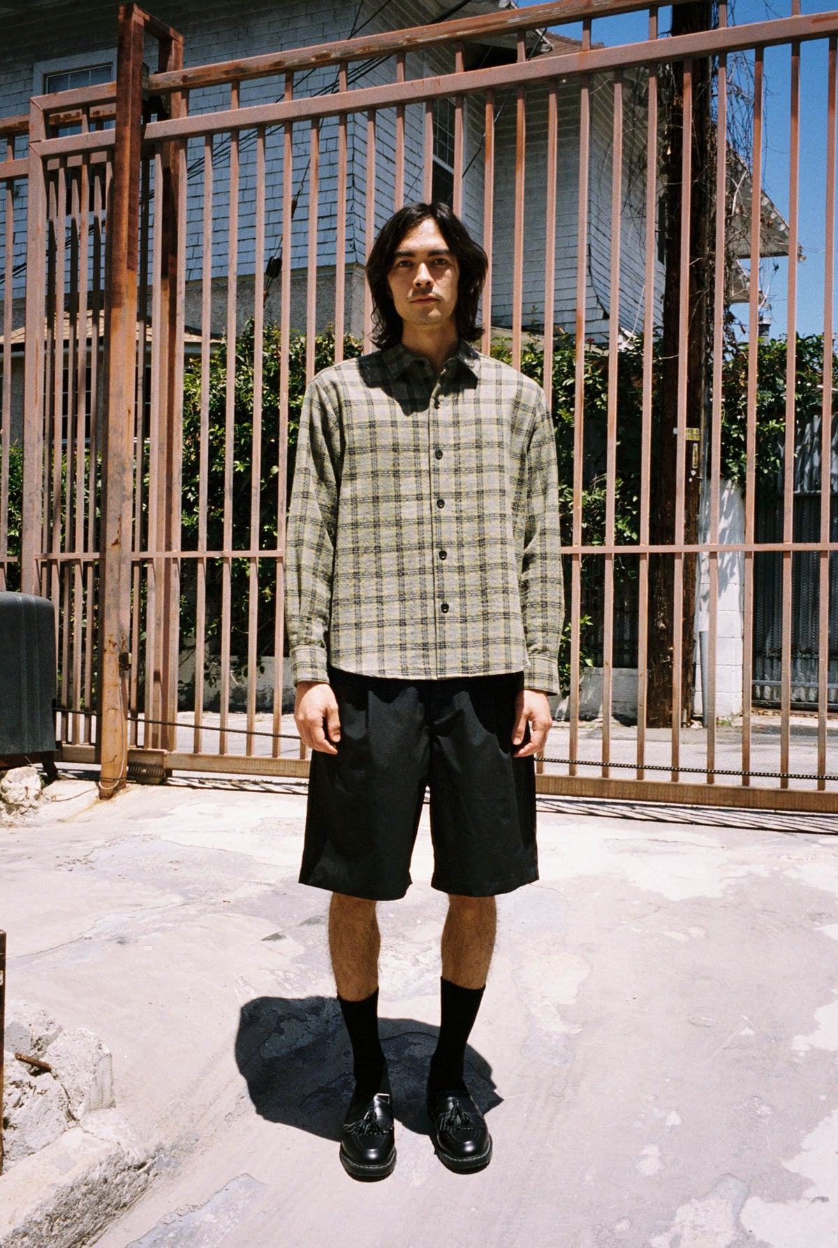 Goodfight Ian Short Cotton Weathercloth Black